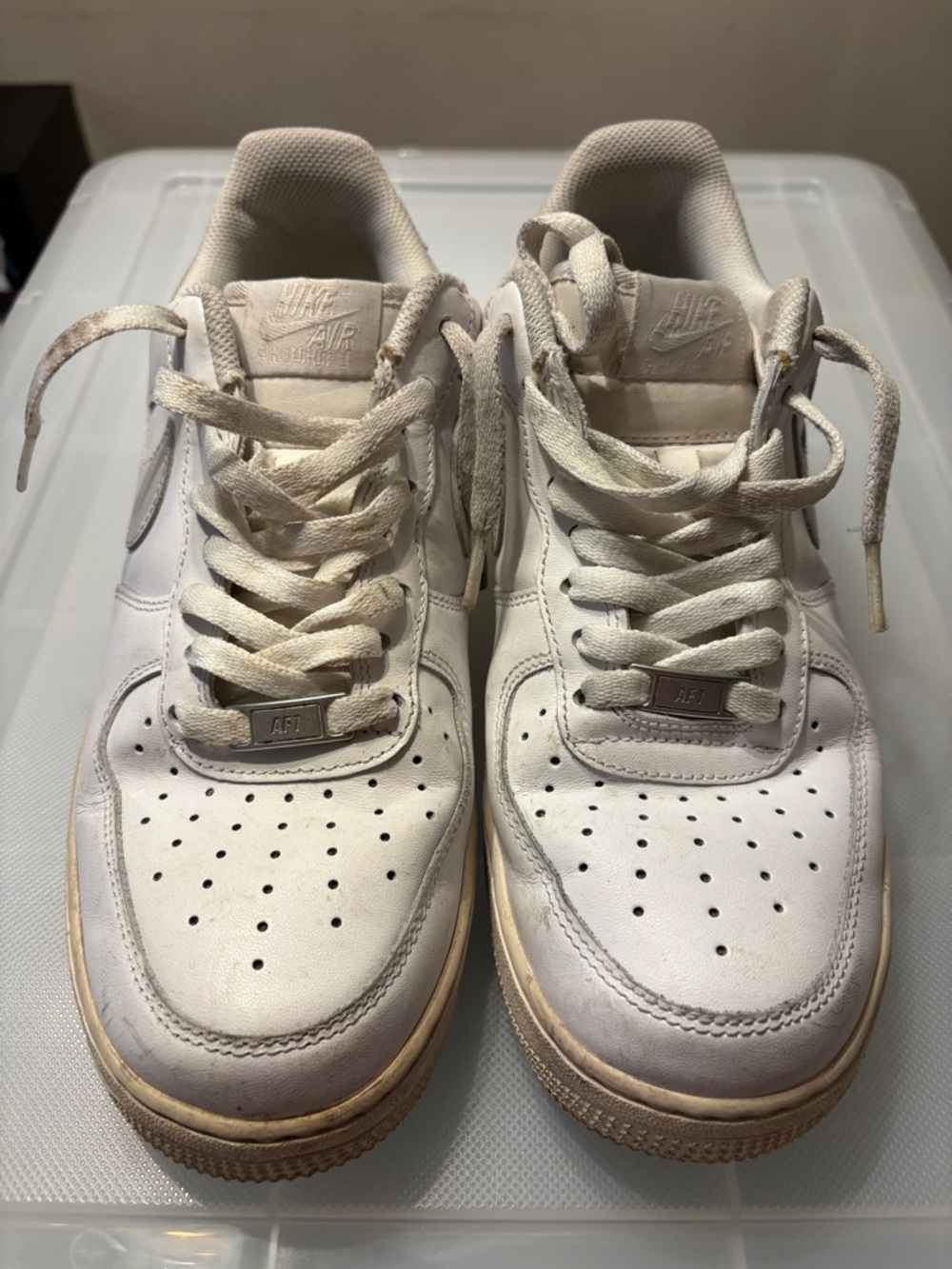 Nike Men’s Air Force One White Sneakers